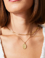 Splash Forget Me Not Necklace