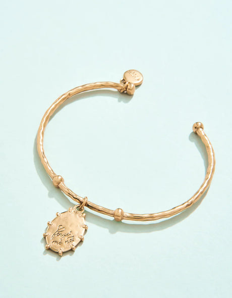 Splash Forget Me Not Charming Cuff