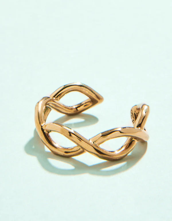 Splash Wavy Ring - 2 Sizes