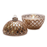 Champagne LED Ornament Candle