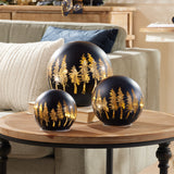 After Dark Glass Forest LED Globe - 3 Sizes
