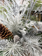 40" Sparkling Pines Porch Pot