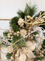 20" Champagne Toast Wreath