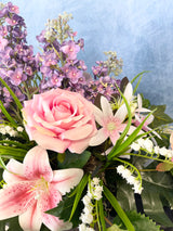 28" A Touch Of Lavender Memorial Saddle