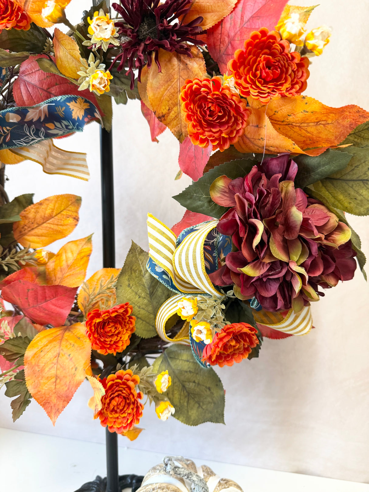 22" Falling Leaves Wreath