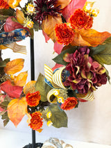 22" Falling Leaves Wreath