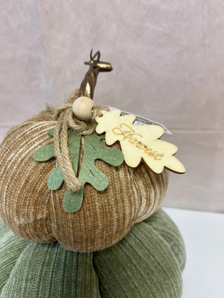 Velvet Stacking Pumpkin