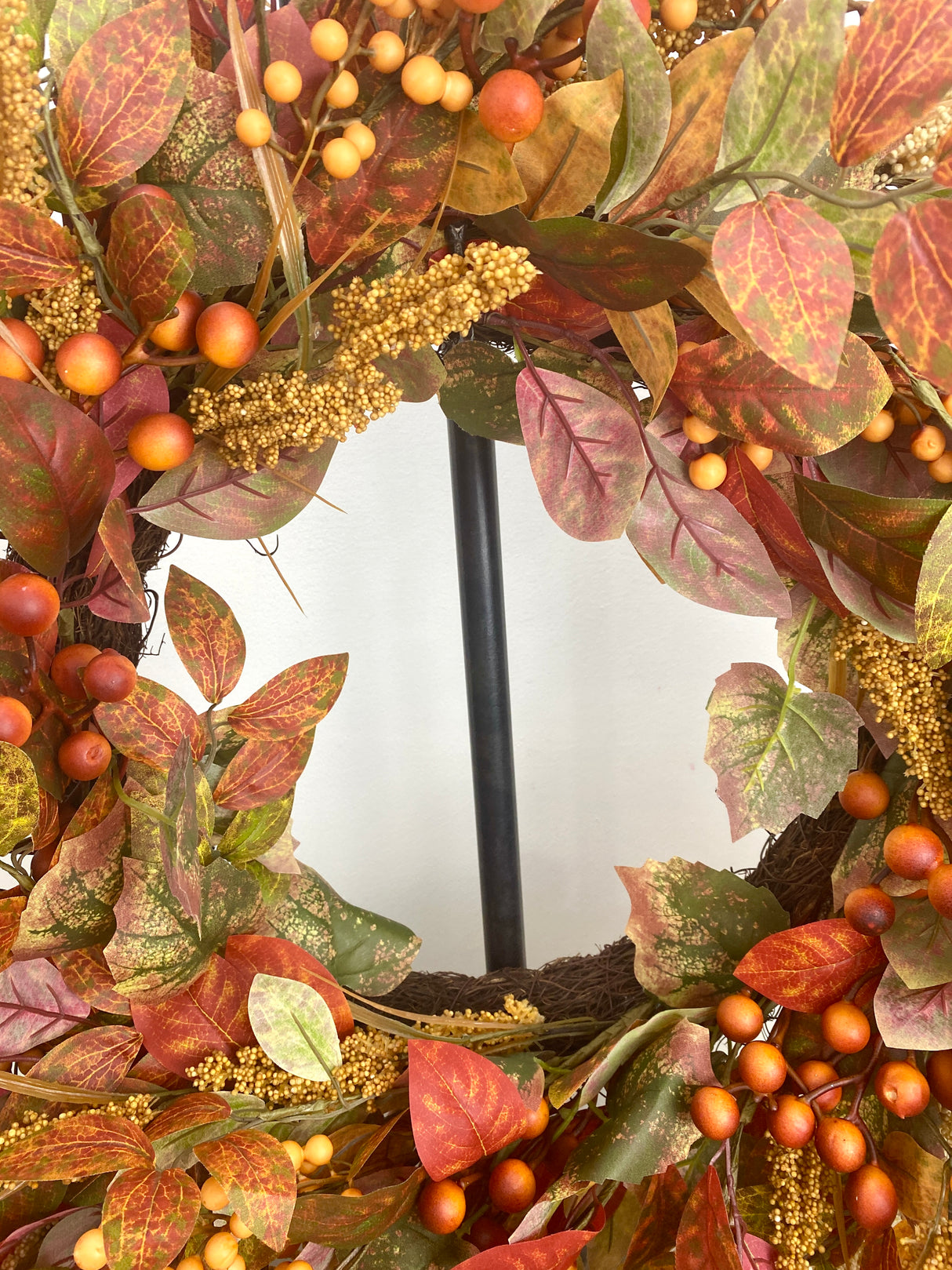 30" Berry Wheat Wreath