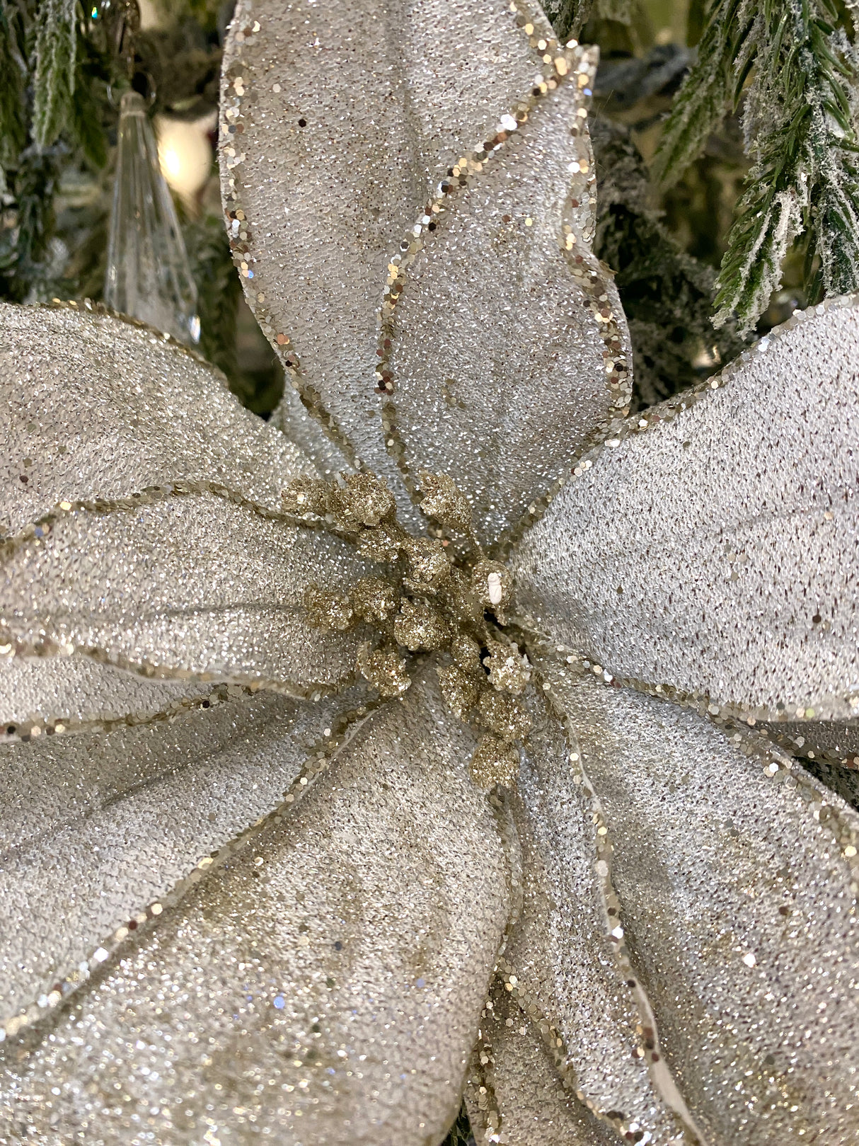 Tis The Season Poinsettia Stem