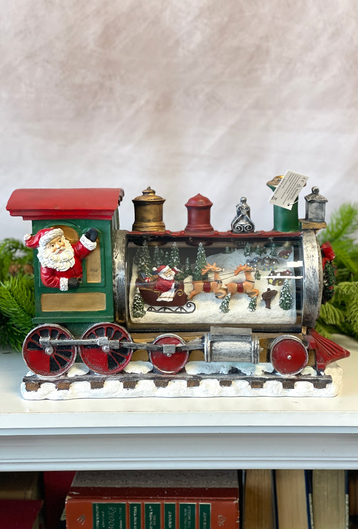 Lighted Resin Polar Express Train