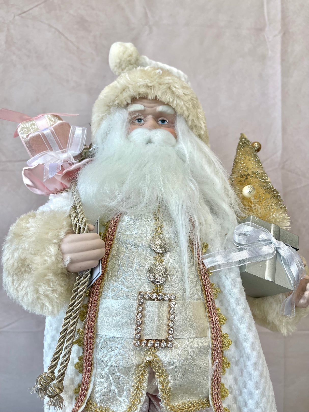 Pink Champagne Santa