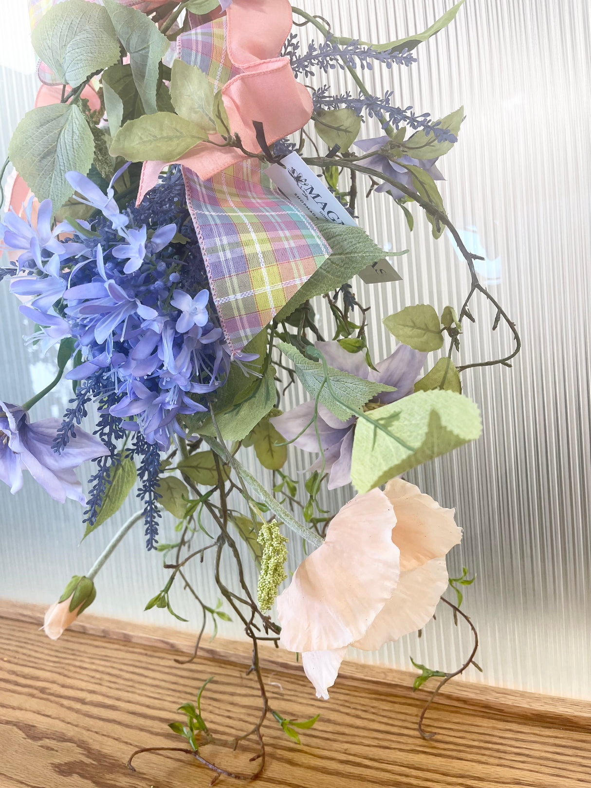 30" Spring Days Vertical Swag