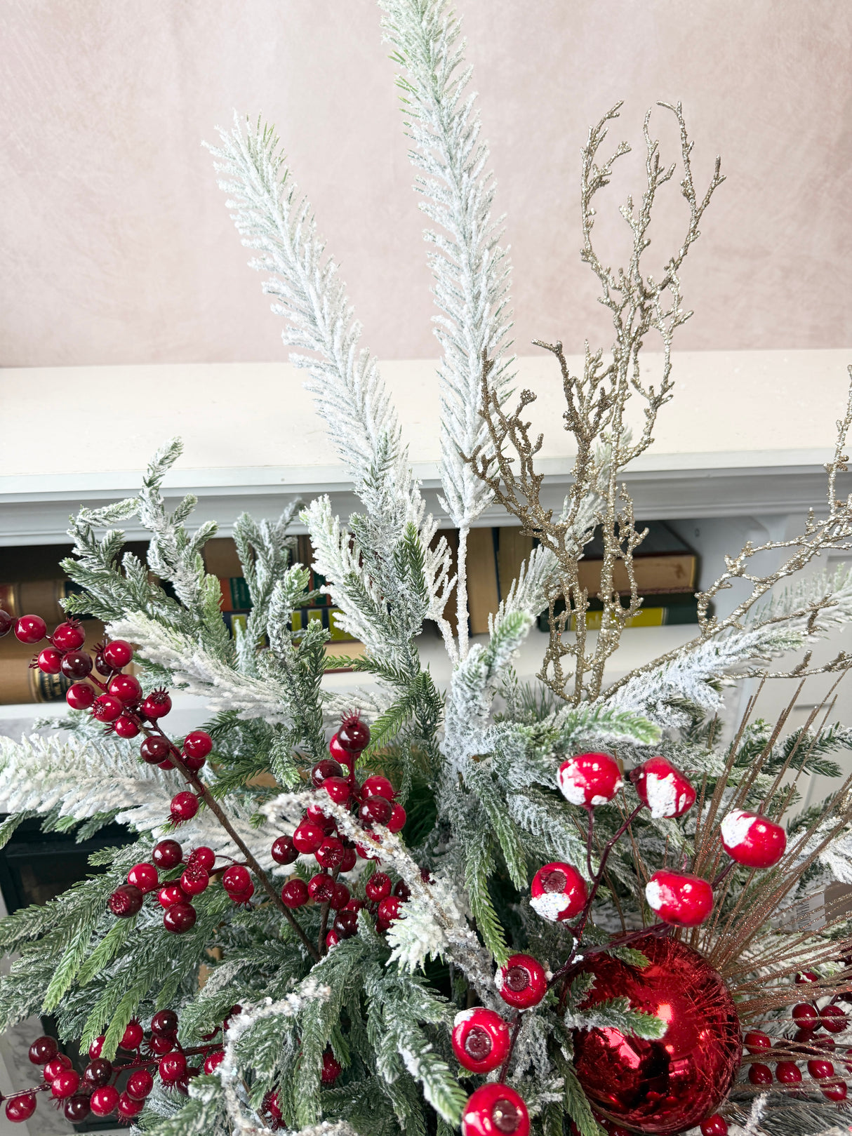 38" Magic Of Christmas Porch Pot