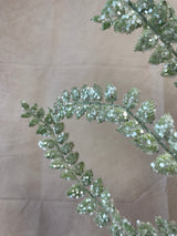 Glittering Green Fern Spray