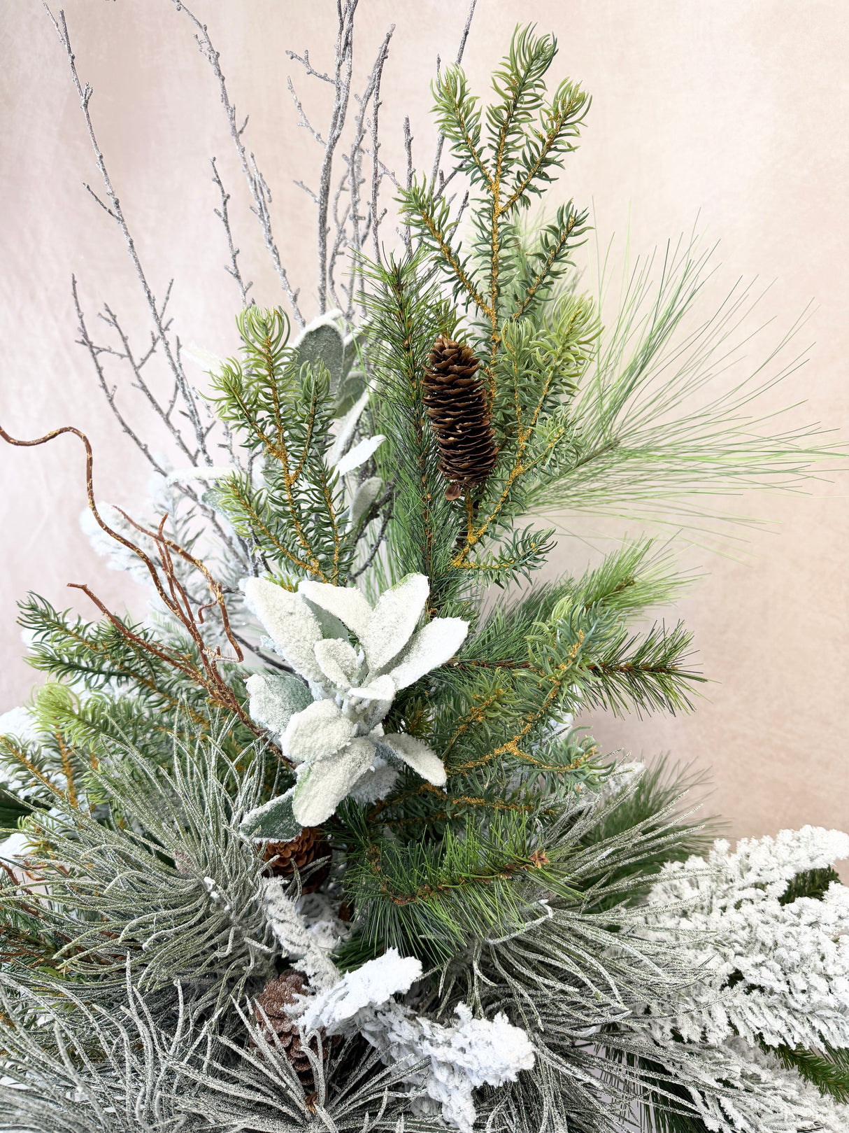 Luxe Winter Porch Pot Kit