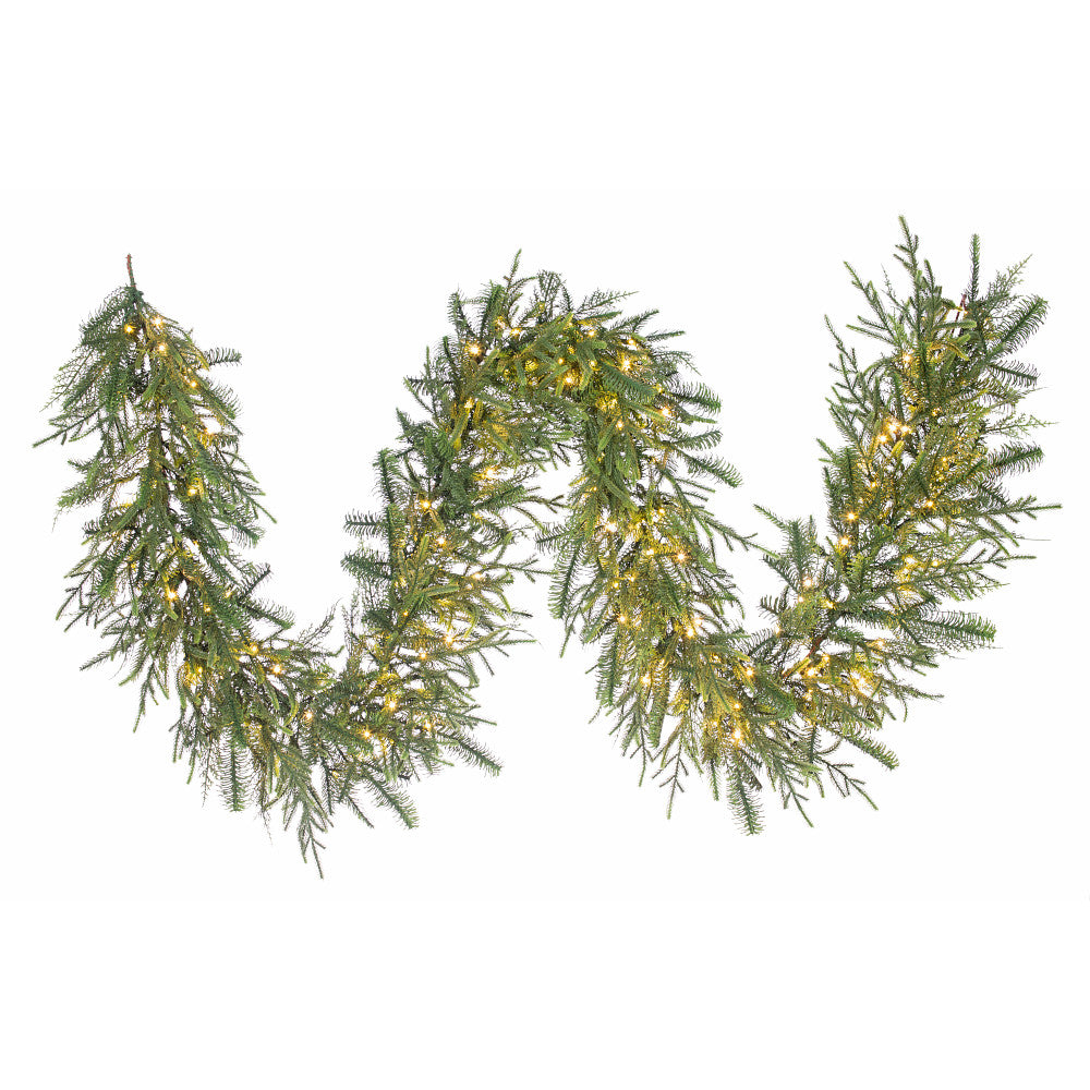 6' Green Oversized Norfolk Garland