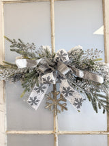 Shimmering Silver Snowflake Swag Kit