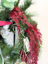 31" Handmade Christmas Wreath