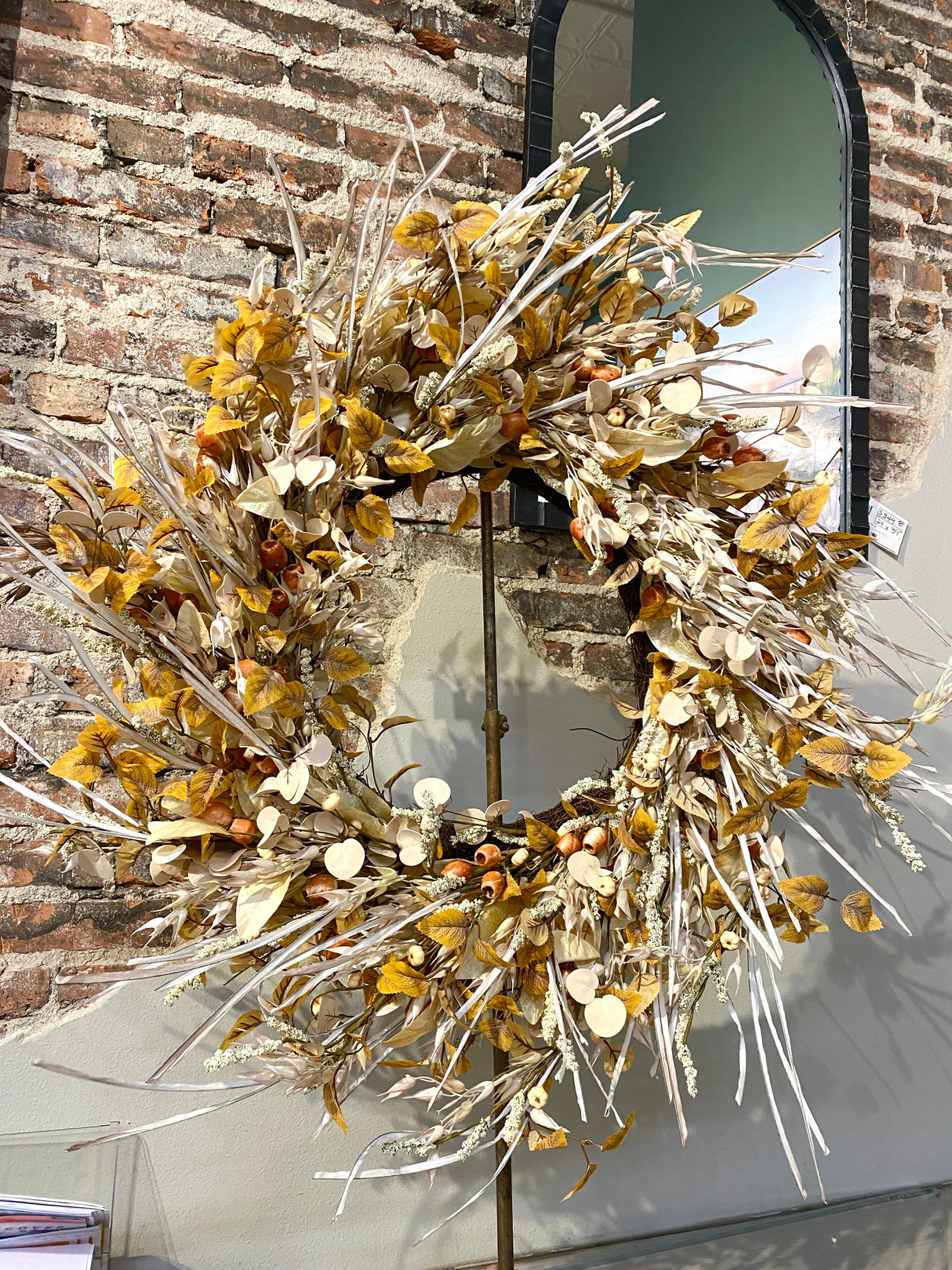 36" Bay Leaf Pod Wreath