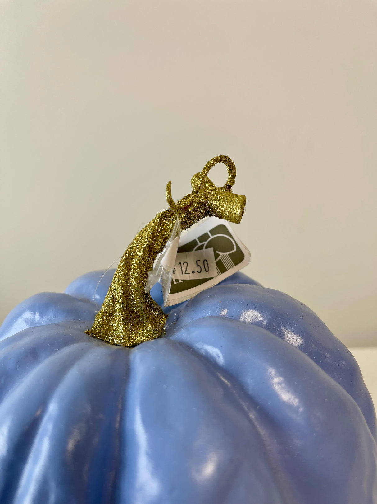 Tall Blue Pumpkin