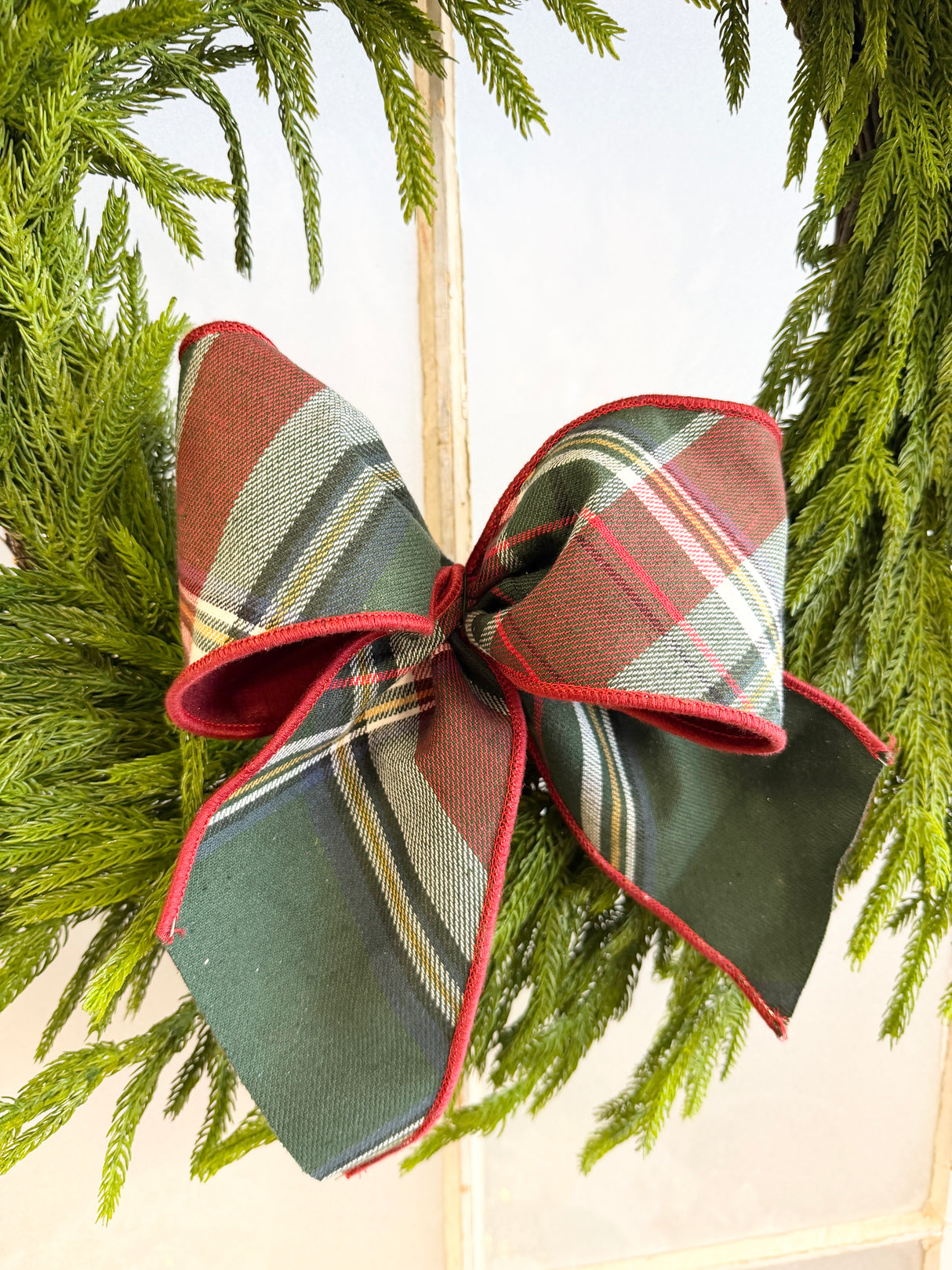 Plaid Tidings Bow