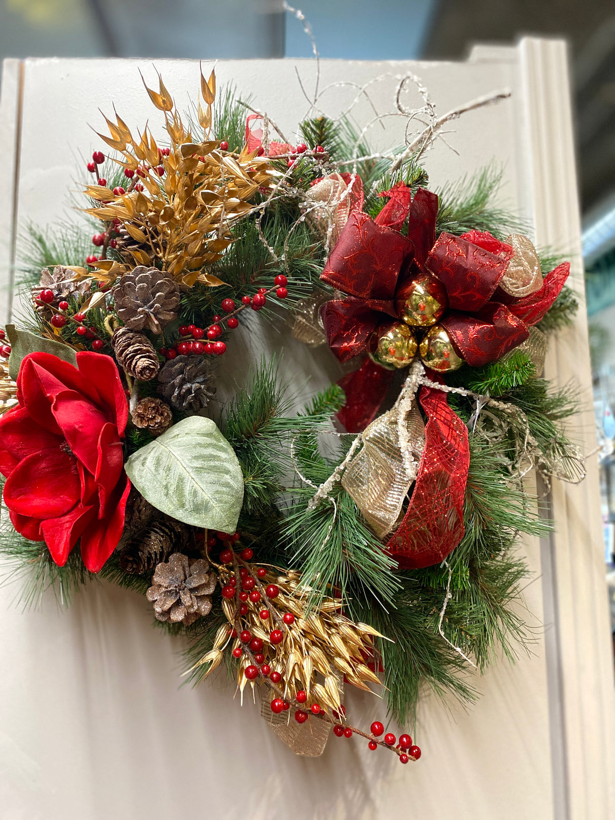 27" Christmas Traditions Wreath