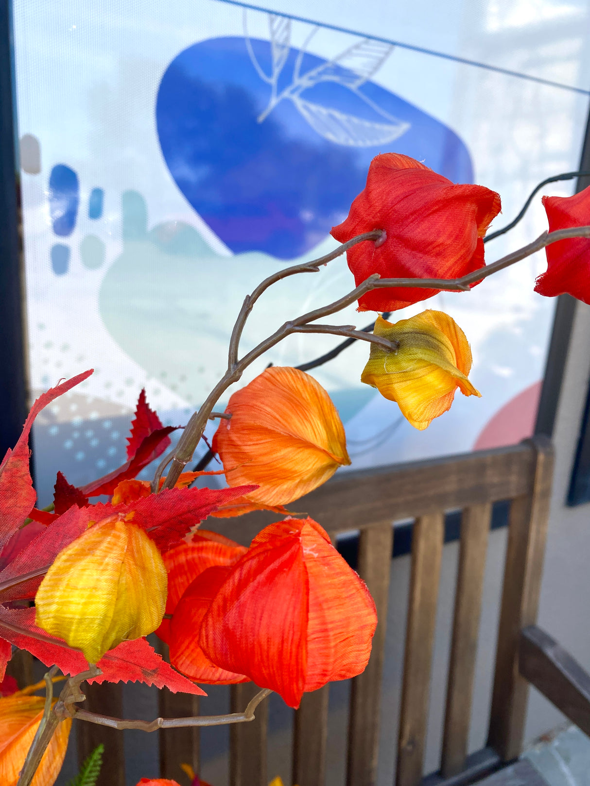 40" You Color My World Porch Pot