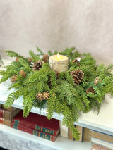 22" Winter Pine Centerpiece