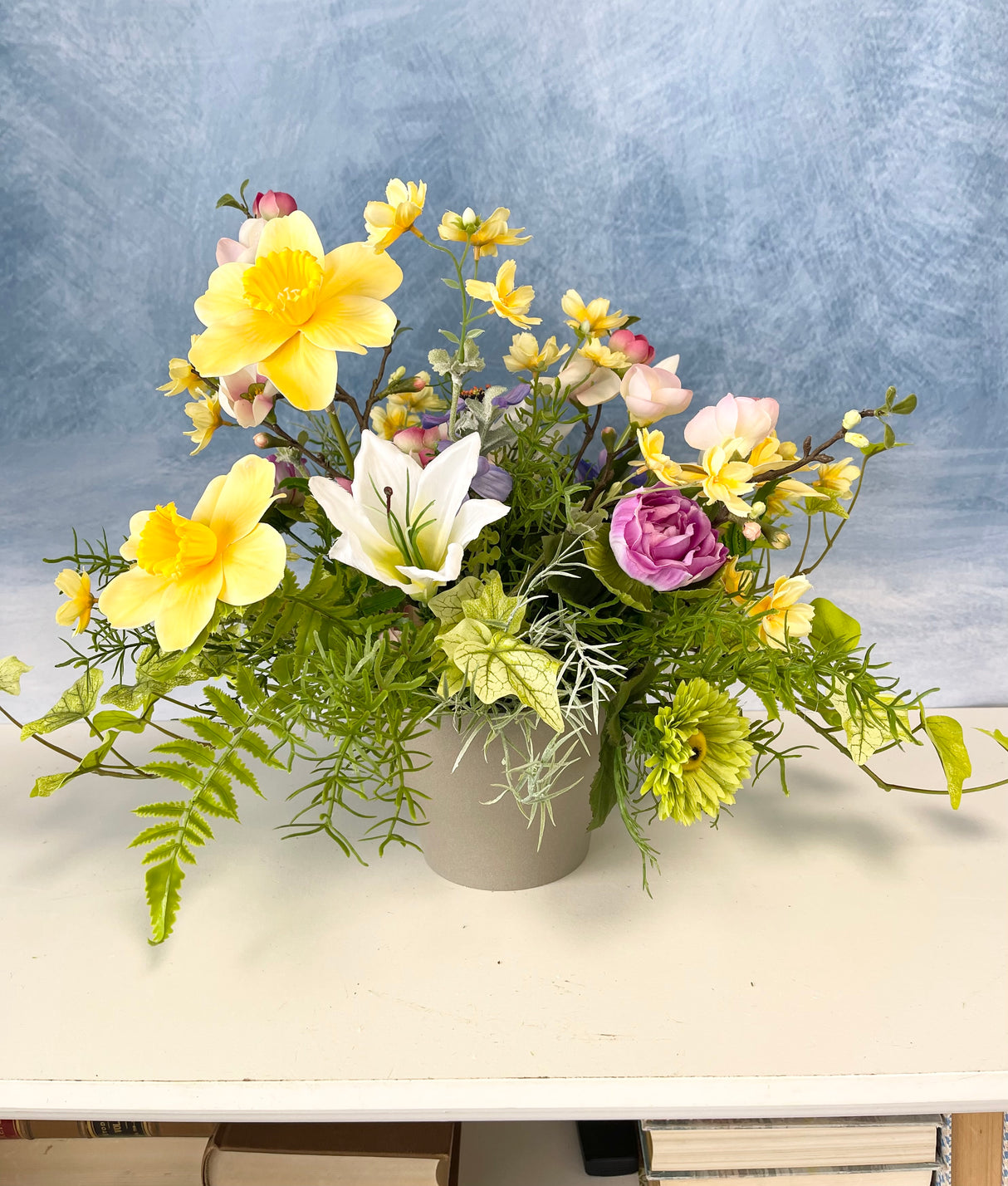 24" In Full Bloom Centerpiece