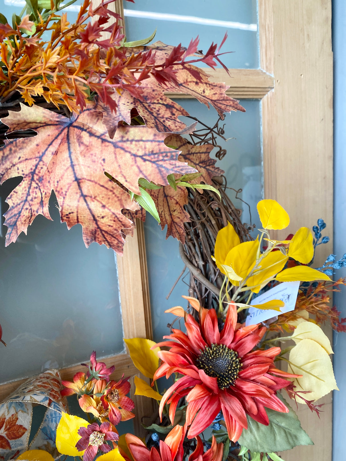 27" Rustic Fall Wreath