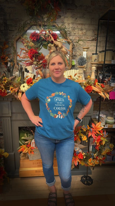 Fall Magnolias Flower Family T-Shirt