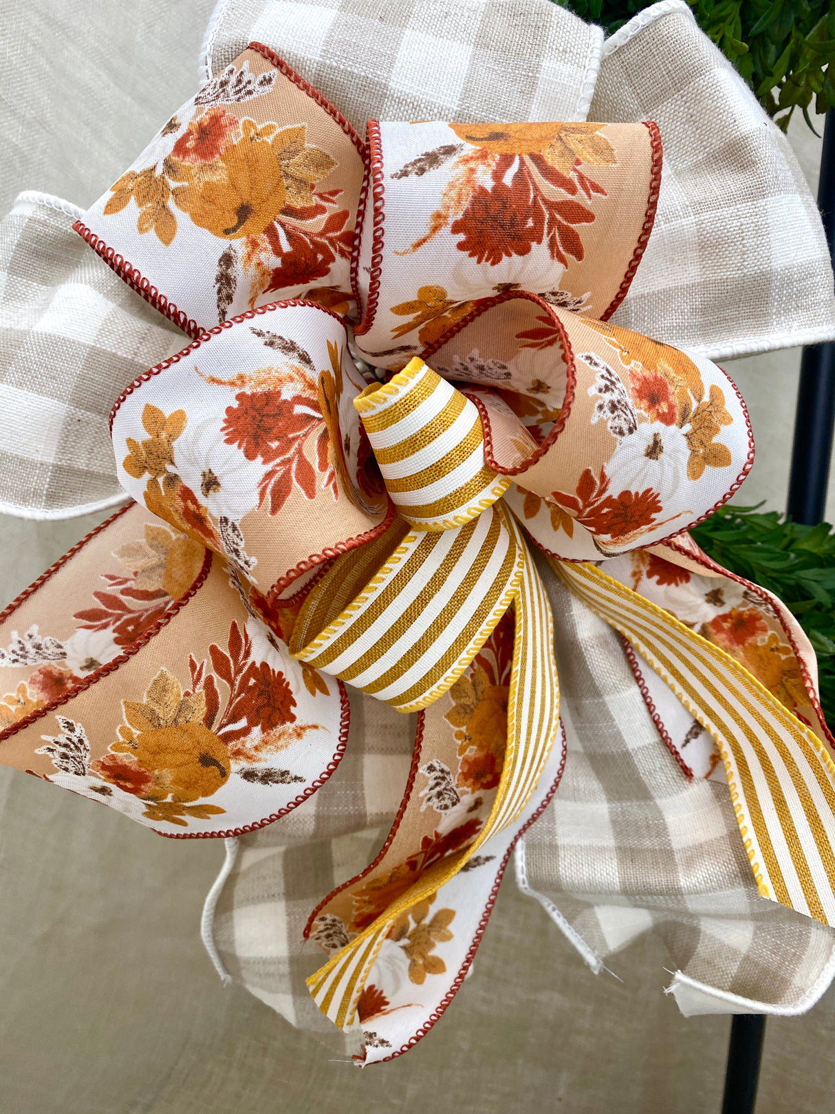 Big and Beautiful Fall Bow