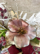 30" Shimmer Of Christmas Swag