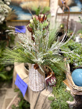 22" Frosted Pinewood Drop-In