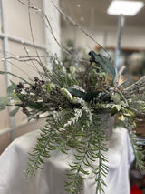 17" Frosty Winters Day Centerpiece