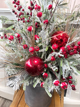 38" Magic Of Christmas Porch Pot