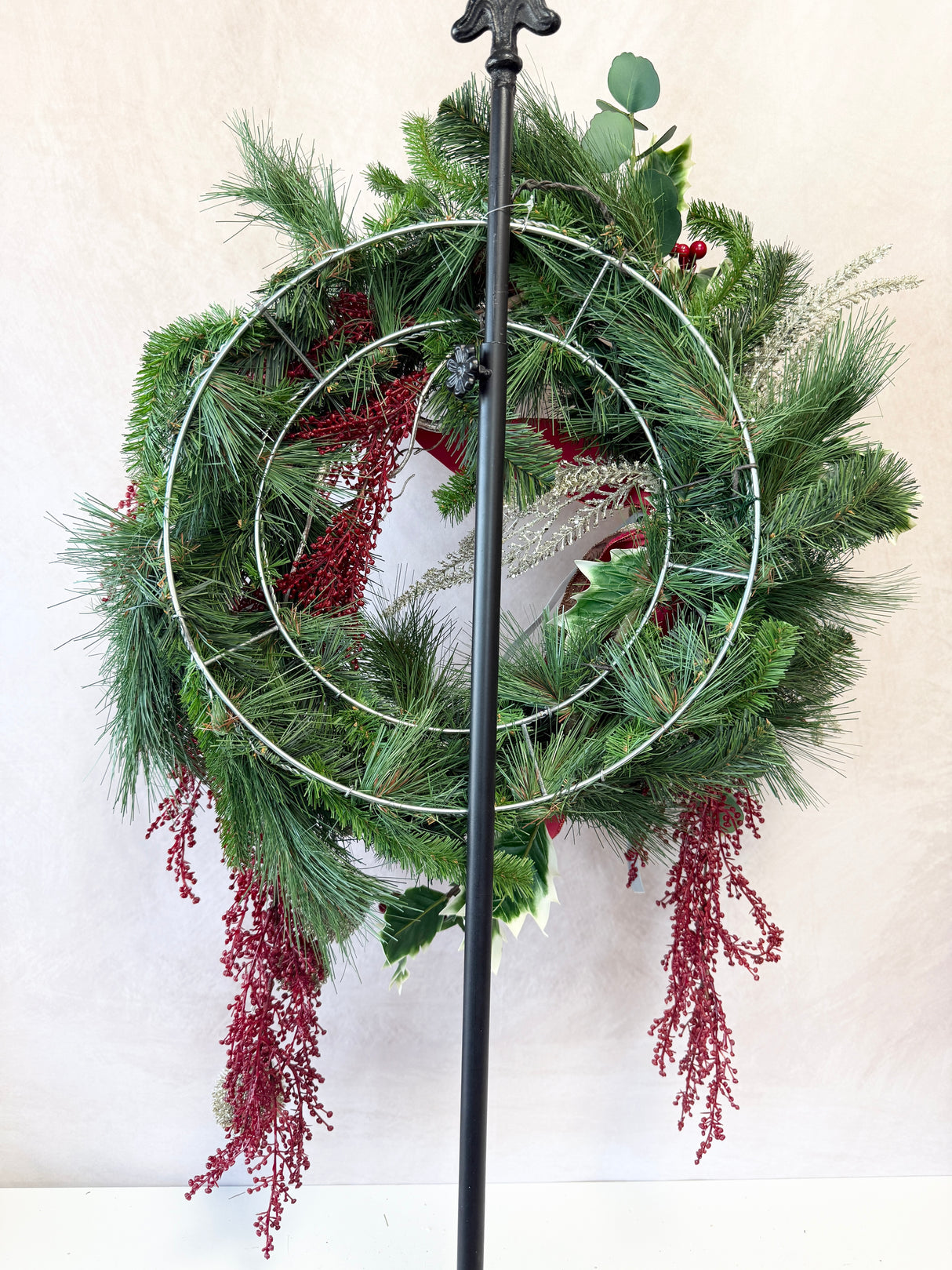 31" Handmade Christmas Wreath