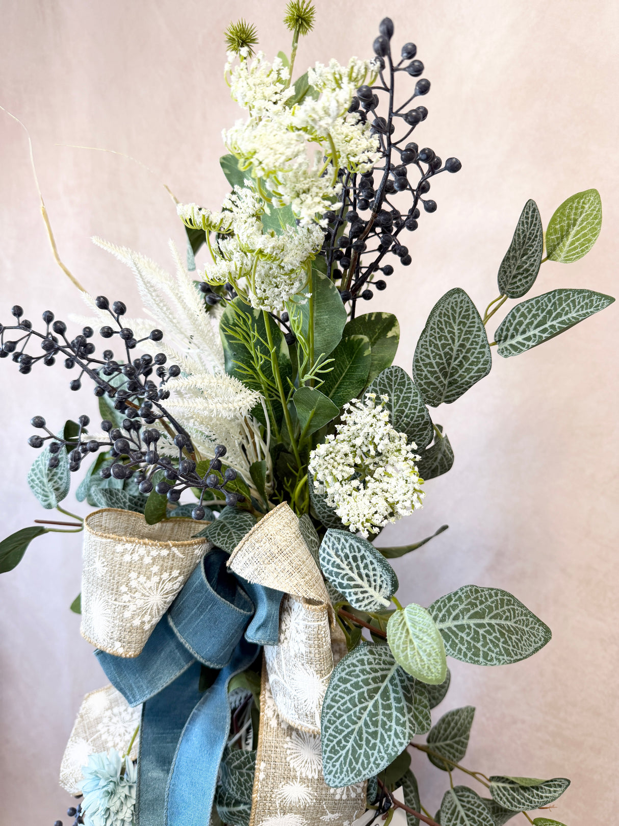 33" Garden In Bloom Swag