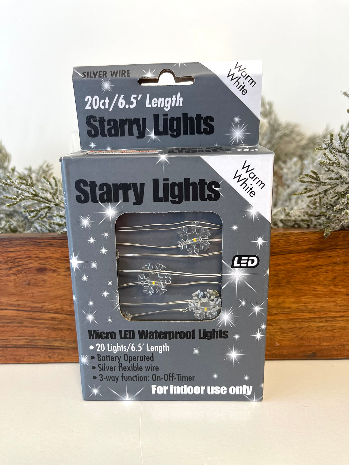 Christmas Battery Micro Light Strand- 4 Styles