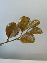 Glitering Gold Mountain Laurel Spray