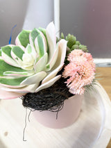 9" Pinky Promise Centerpiece