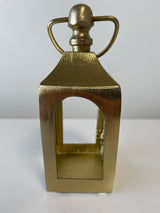 7" Mini Gold Lantern