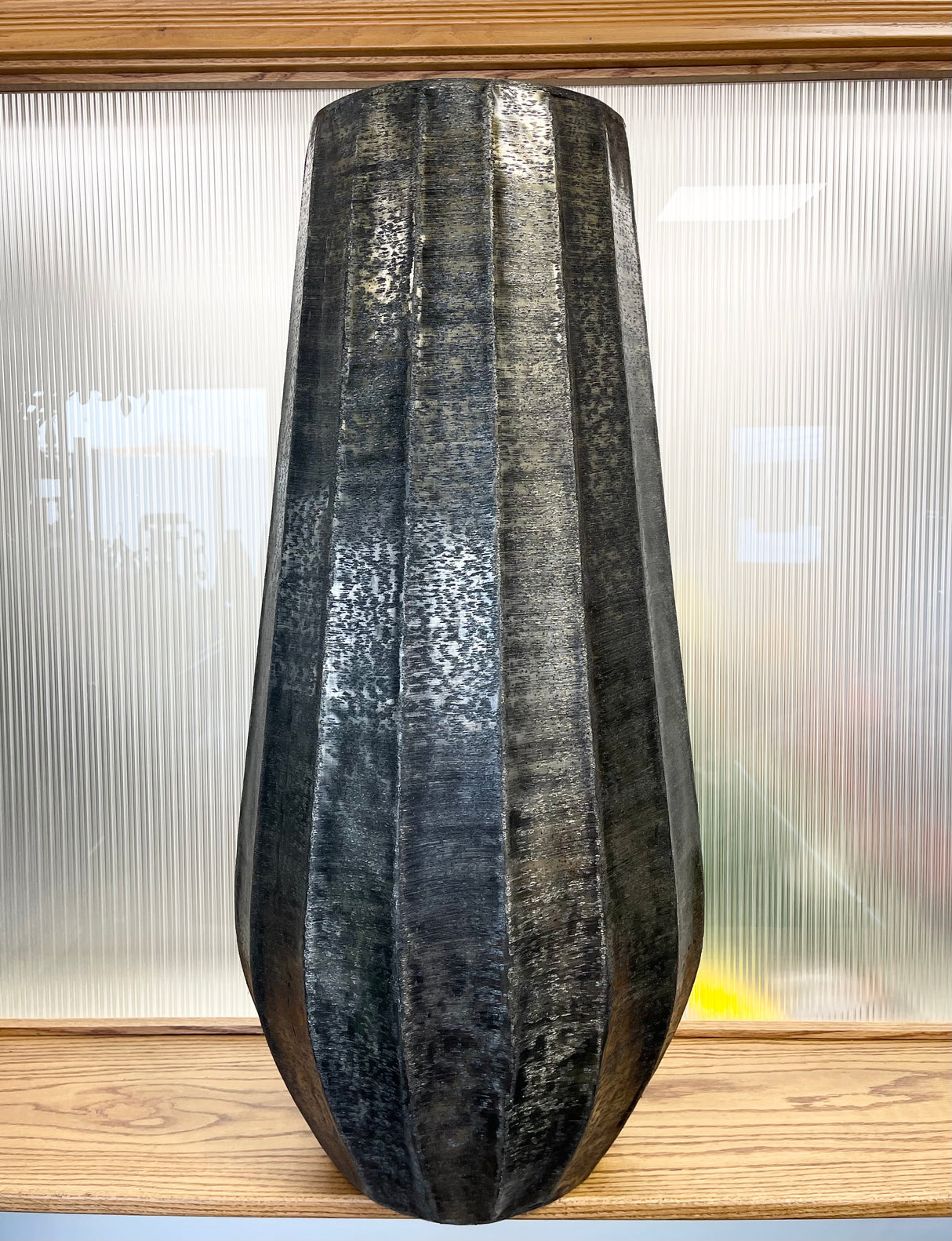 Brass Aluminum Vase
