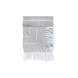 Striped Throw with Fringe - 2 Colors