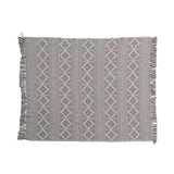 Recycled Cotton Jacquard Throw