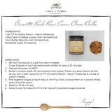 Amaretto Peach + Pecan Preserves
