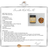 Amaretto Peach + Pecan Preserves