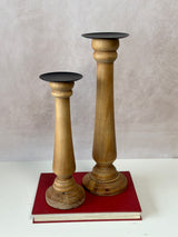 Natural Small Candleholder