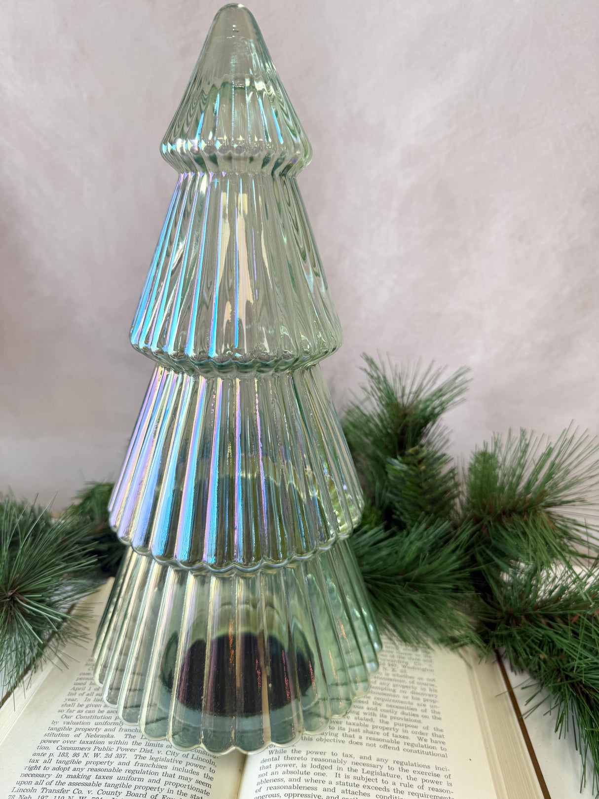 15" Lyon Glass Tree