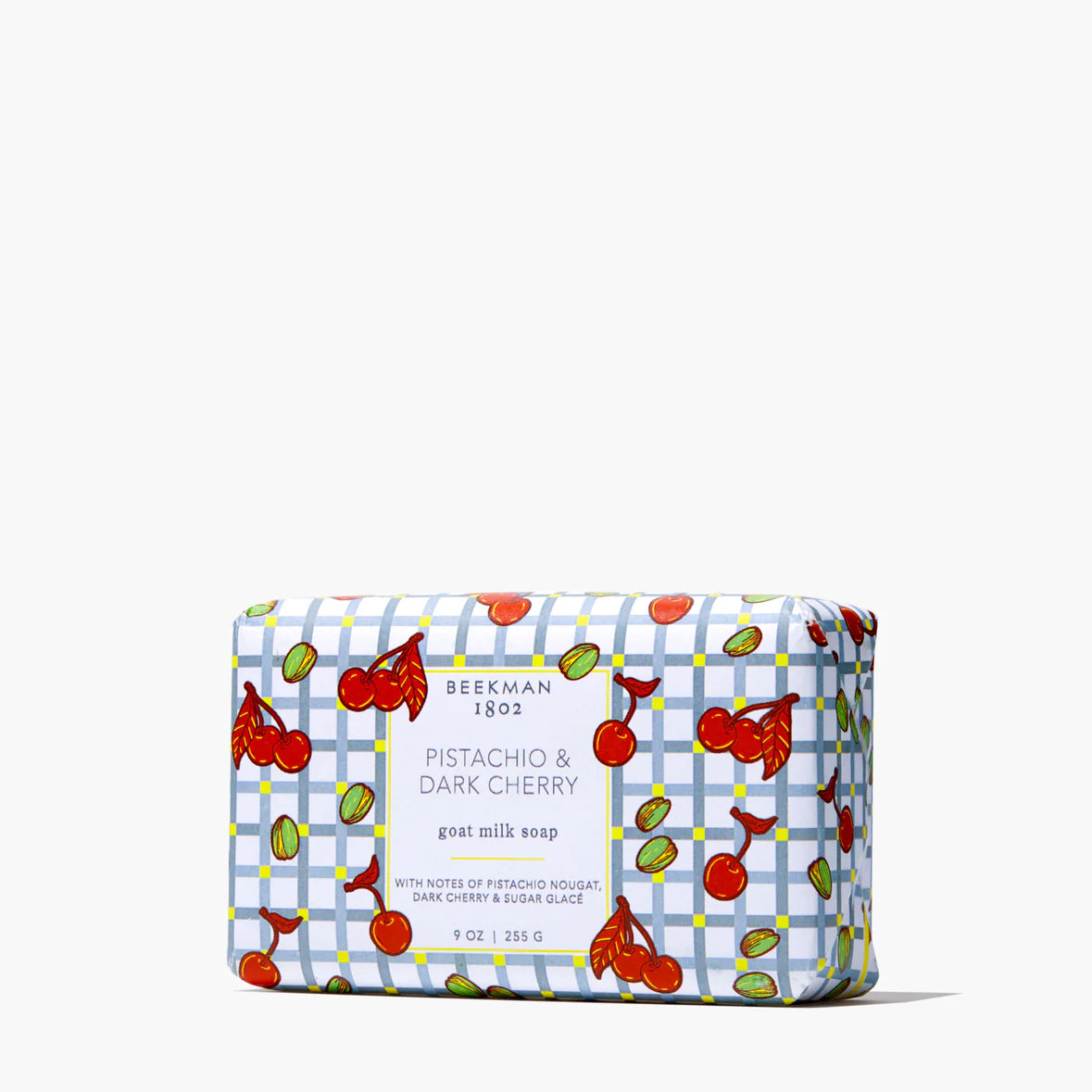Pistachio & Dark Cherry Goat Milk Bar Soap